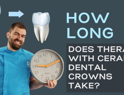 How long does therapy with ceramic dental crowns take?