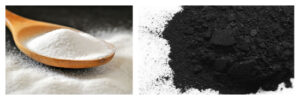 activated charcoal and baking soda