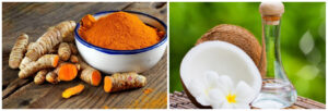 turmeric and coconut oil