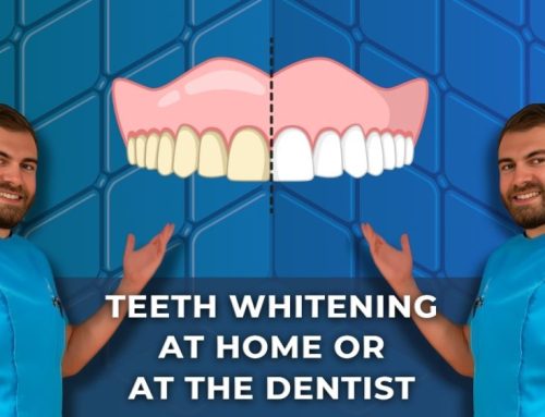 Teeth whitening at home or at the dentist